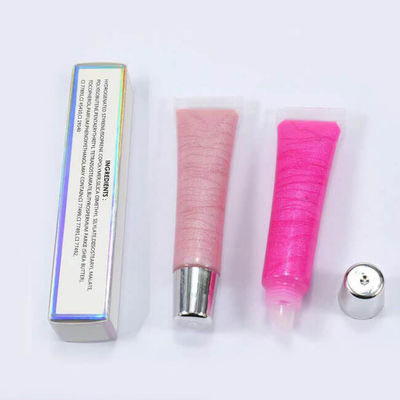 Waterproof 5 Colors Private Label Lip Gloss , Clear Gloss Lip Gloss