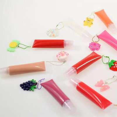 MSDS Private Label Vegan Lip Gloss , Long Lasting Clear Lip Gloss