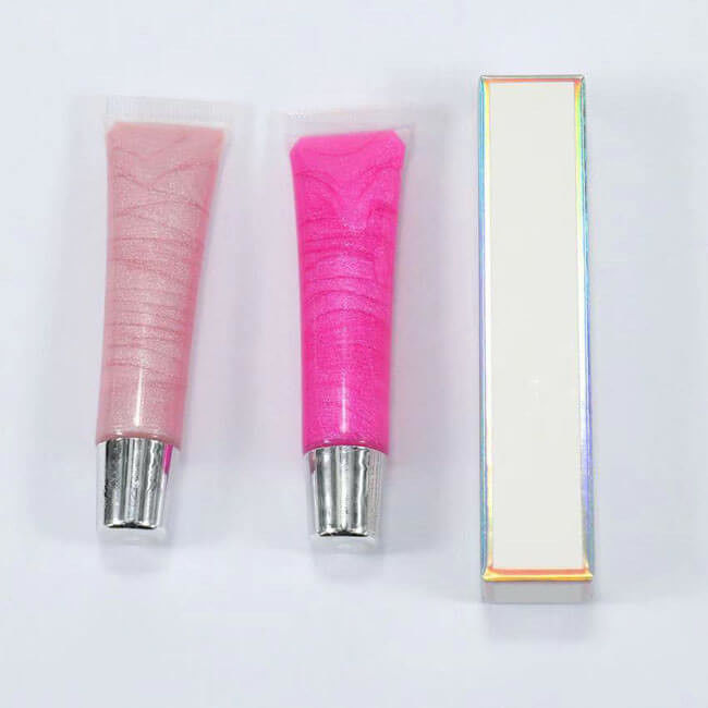 Waterproof 5 Colors Private Label Lip Gloss , Clear Gloss Lip Gloss